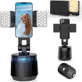 Pack of 2 Auto Face Tracking Phone Holder with Remote and Fill Light Y252735