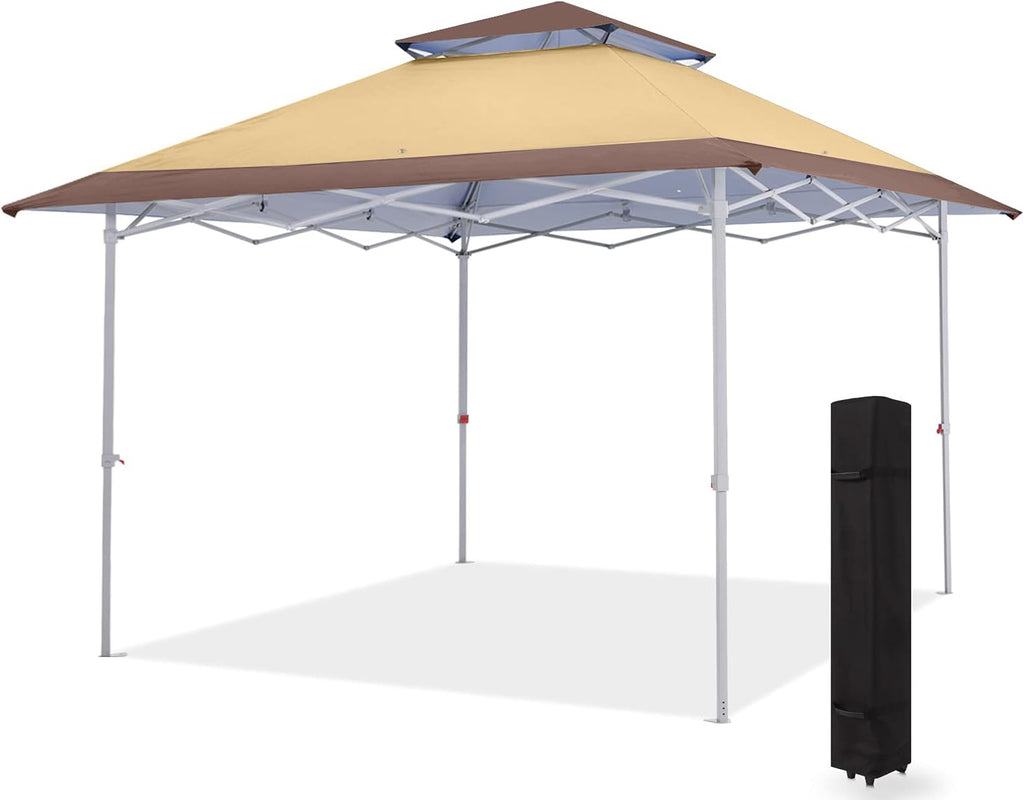 Pop-Up Canopy Tent 13x13 Instant Shelter with Wheeled Bag C879