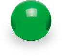 Turned Steel Shot Put Green 117mm 4 6 Dia G847