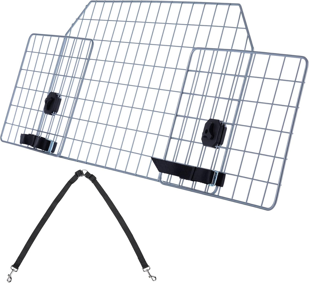 Heavy-Duty Adjustable Wire Mesh Pet Barrier W759117