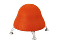 Orange Polyester Mesh Ball Chair X3058