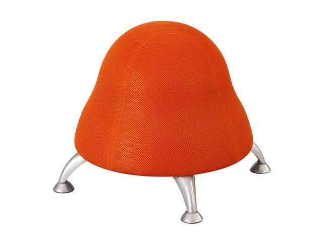 Orange Polyester Mesh Ball Chair X3058