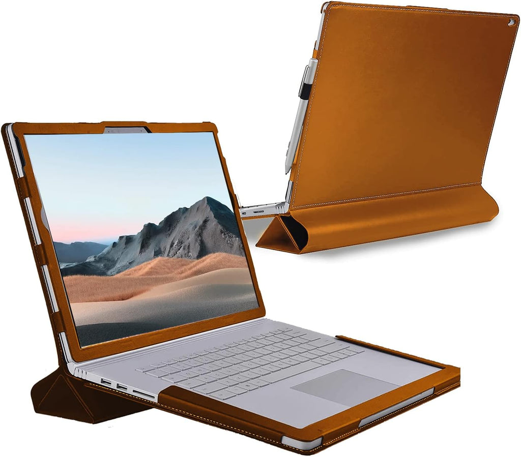 Black PU Leather Case for 13.5 inch Surface Book, Pack of 2 F6709
