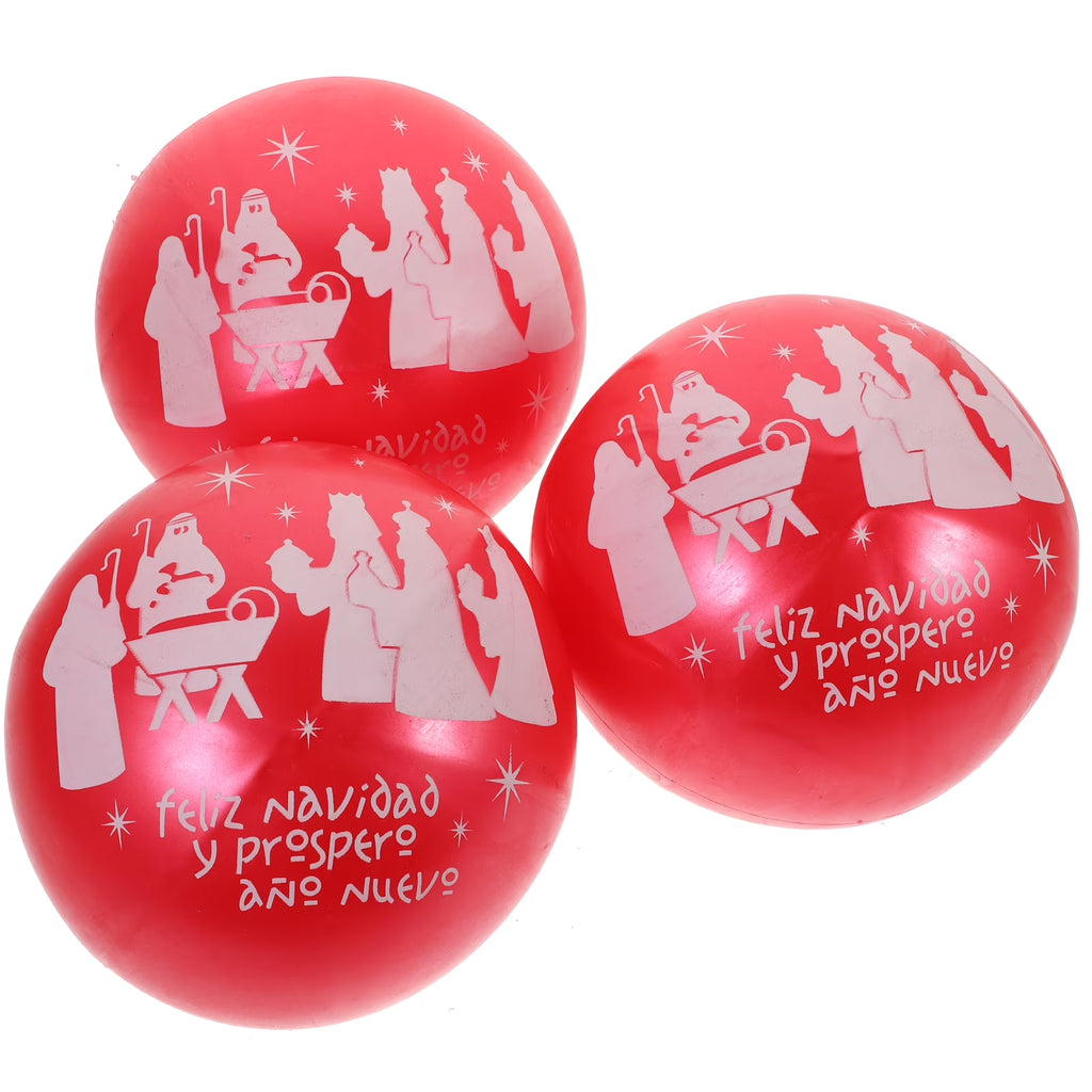 3 Pcs Thicken Rubber Bouncy Jumping Balls S695