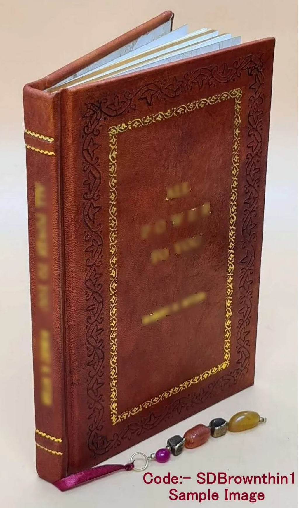 Premium Leather Bound Book T577