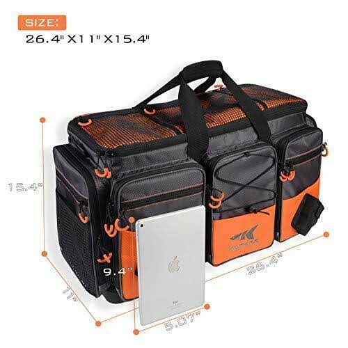 Large Saltwater Resistant Fishing Tackle Storage Bags R81593