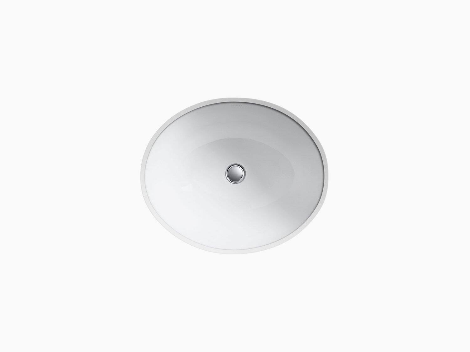 17x22 Undermount Bathroom Sink D176