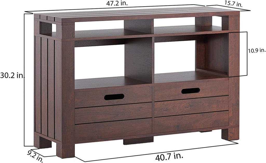 Vintage Walnut Console Table G14803