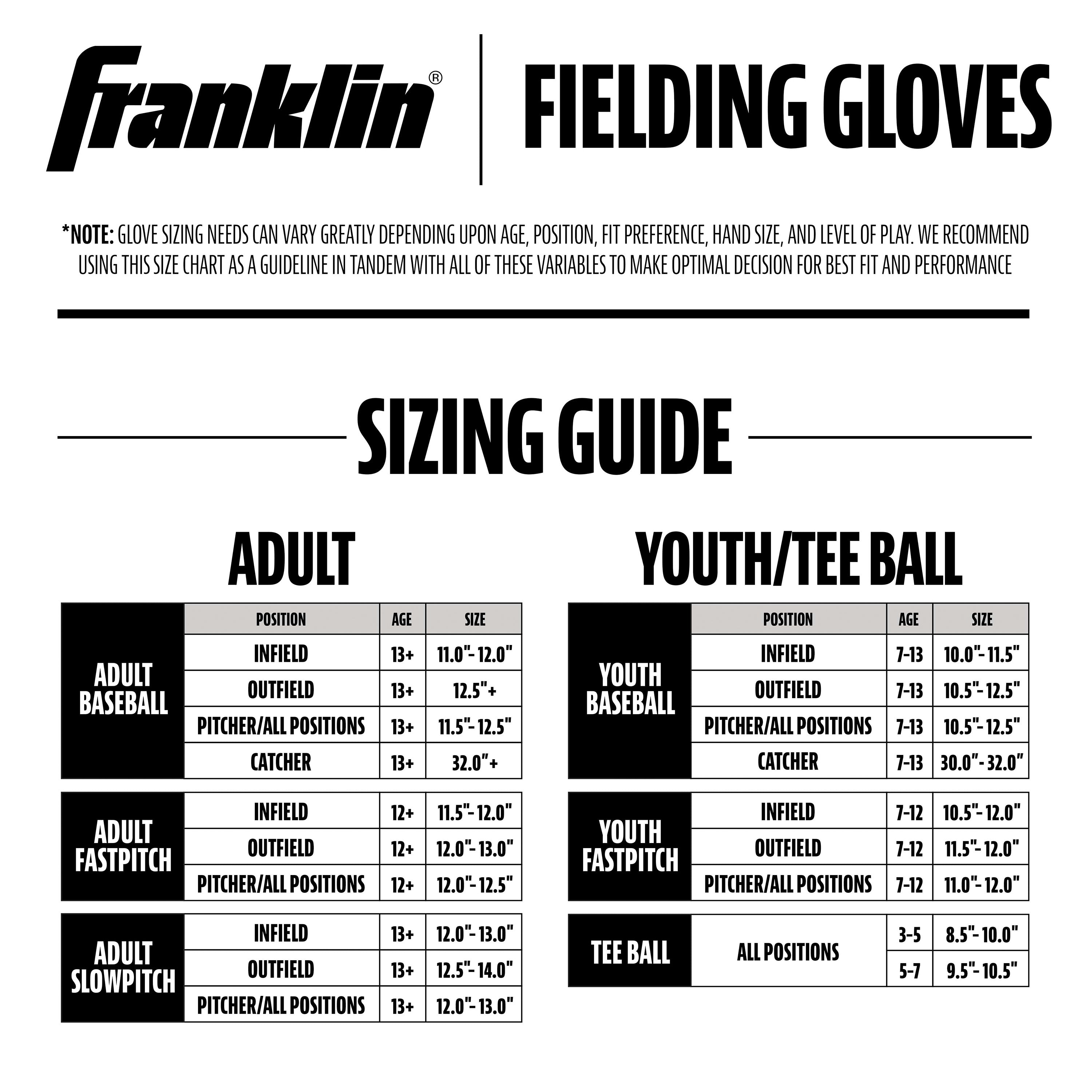 12.75" Leather Baseball Fielding Glove A972484