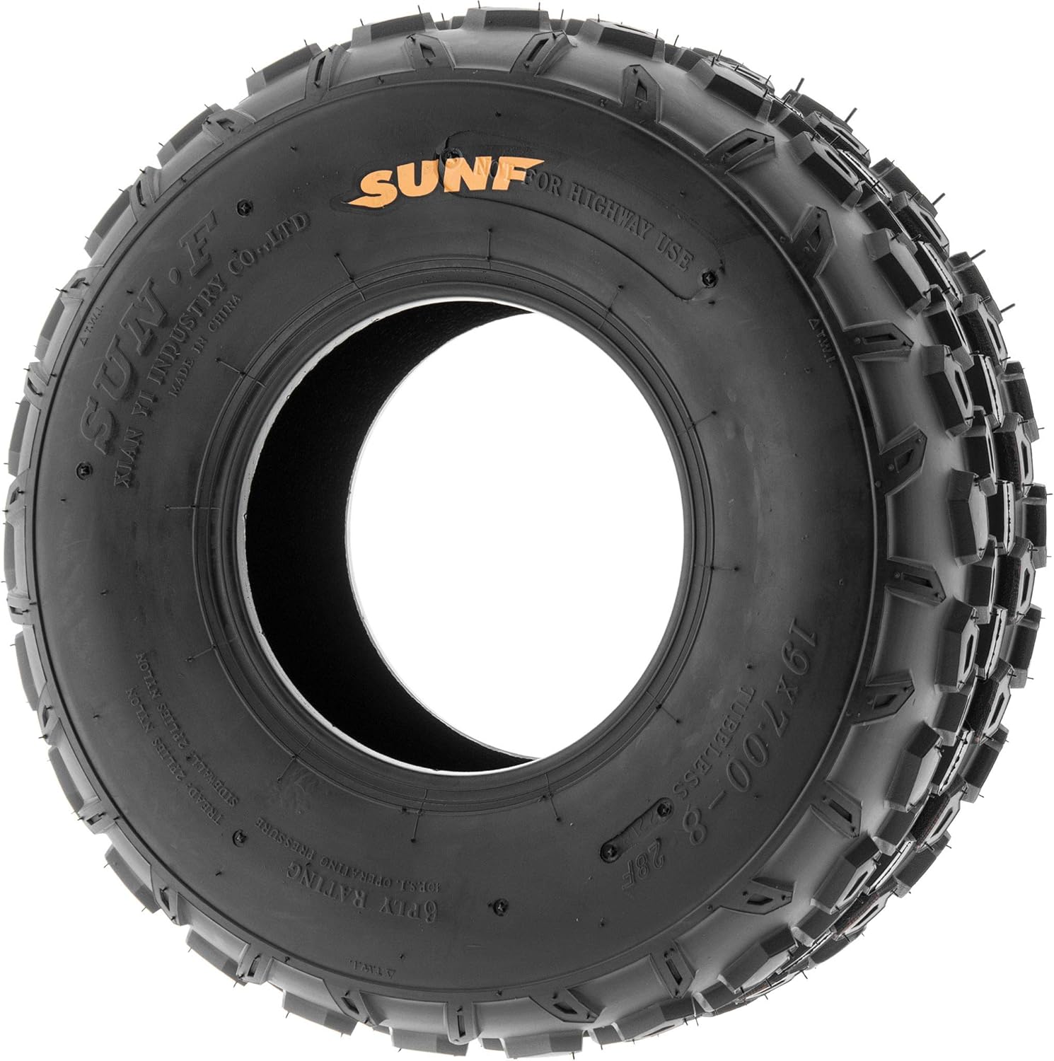 19x7-8 6-PR ATV/UTV Tire Pack of 2 D106