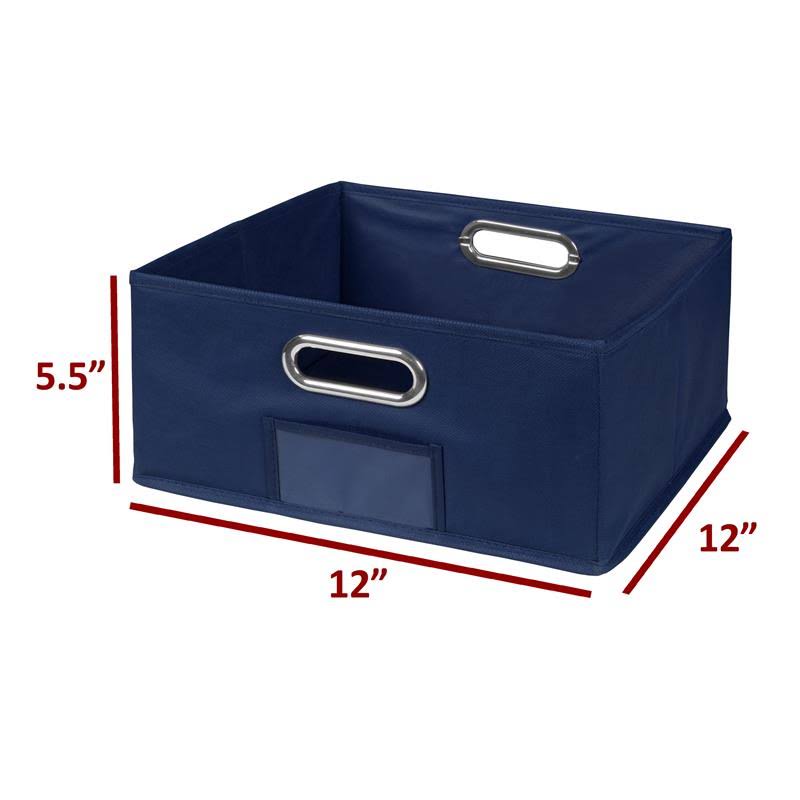 Cherry/Blue Storage Set with Foldable Storage Bins M86966