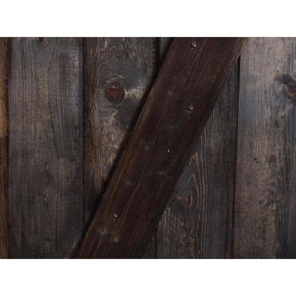 Knotty Pine Solid Wood Interior Barn Door Slab K3094