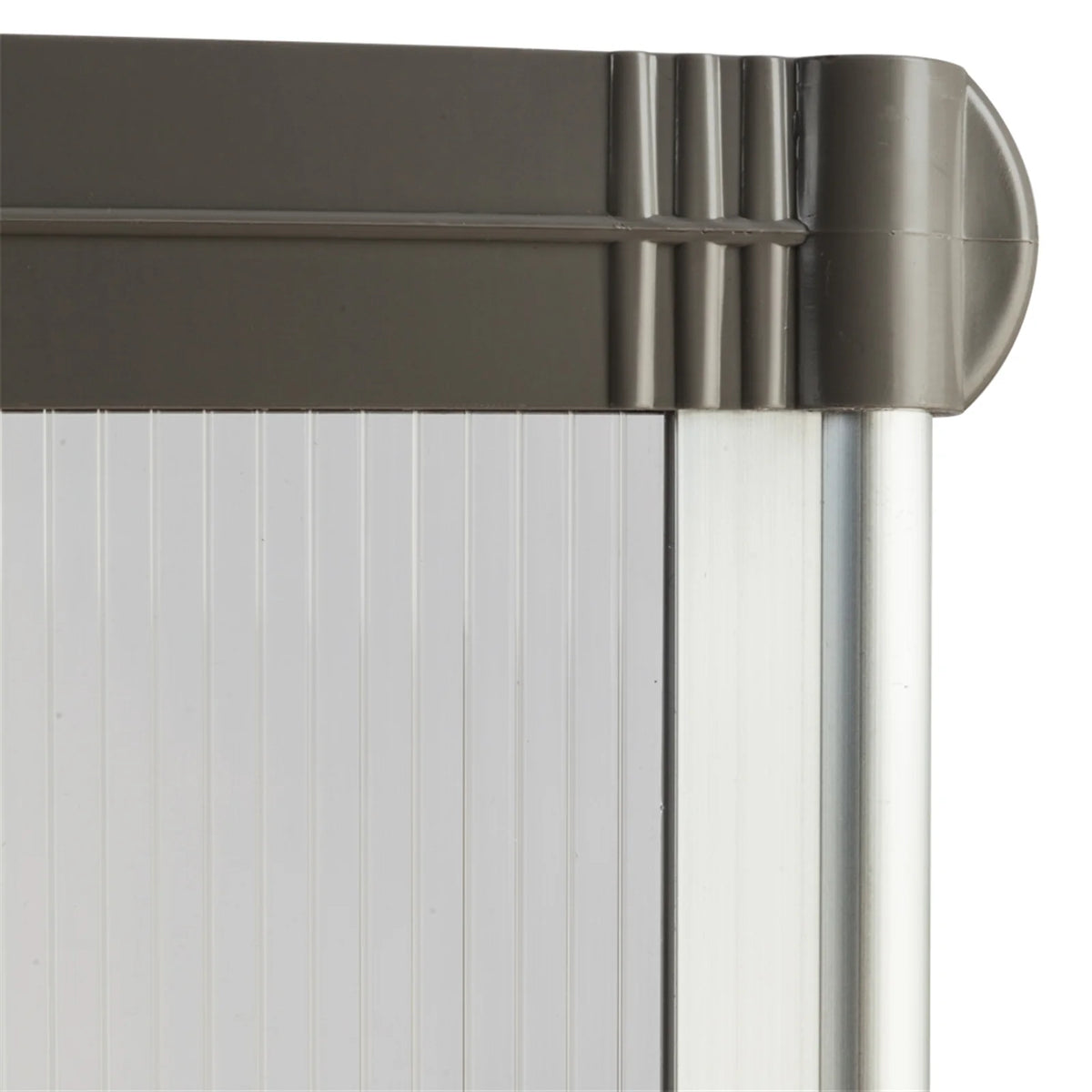 Canopy Awning Rain Cover with White & Gray Bracket N4997
