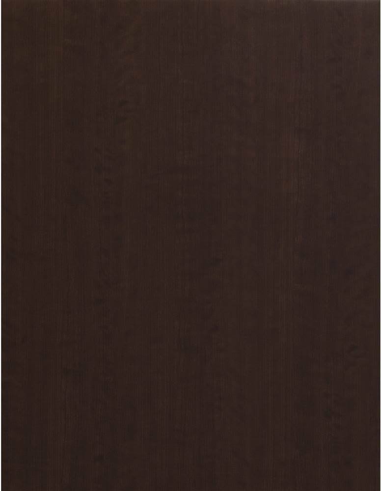 18W 5 Shelf Bookcase with Doors Mocha Cherry V946486