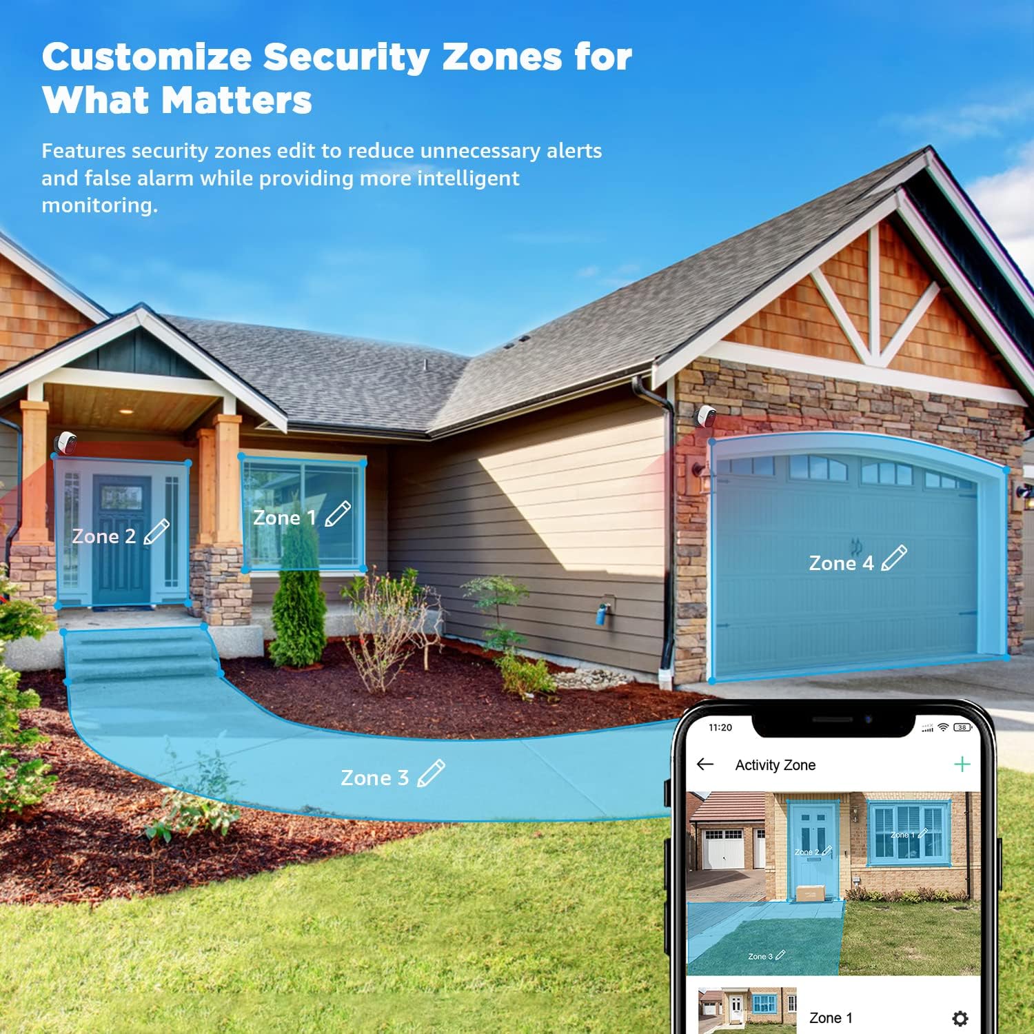2K Solar Security Camera Wireless Outdoor G914