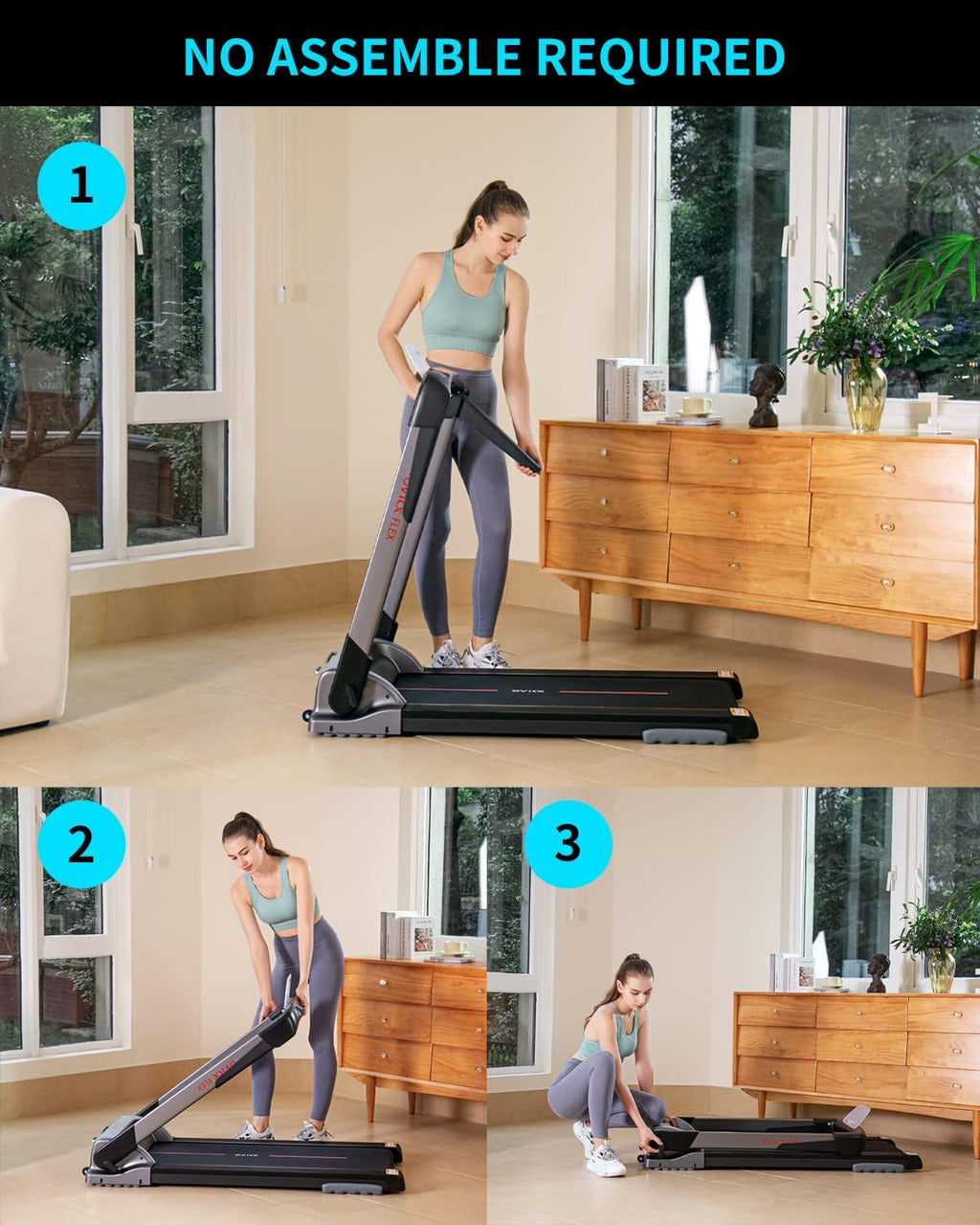 Portable Folding Treadmill D984