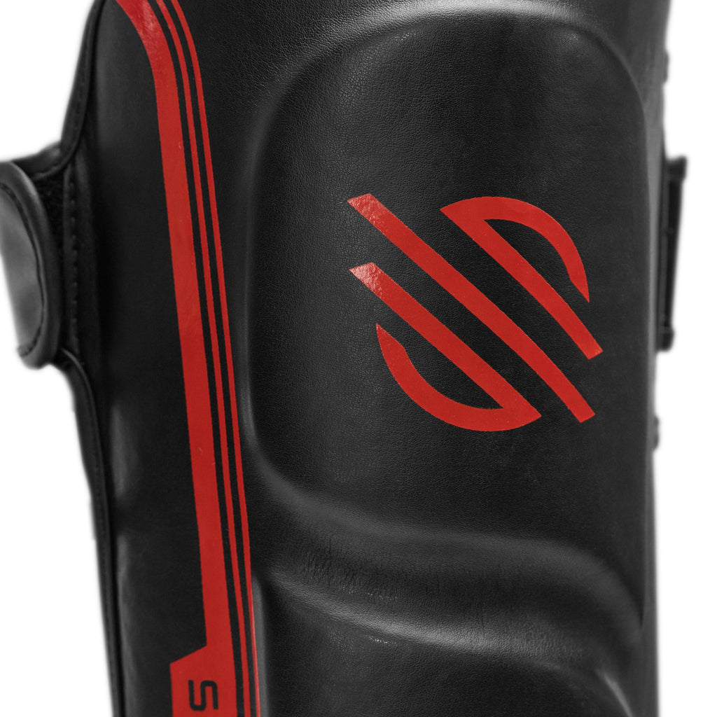 Blue/Silver L/XL MMA Shin Guards D954