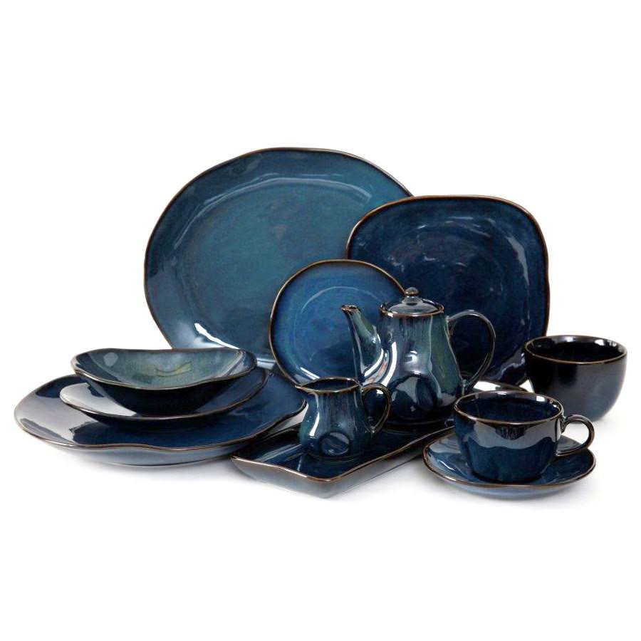 Vitrified China Saucer Night Sky 6.375 in. T62244