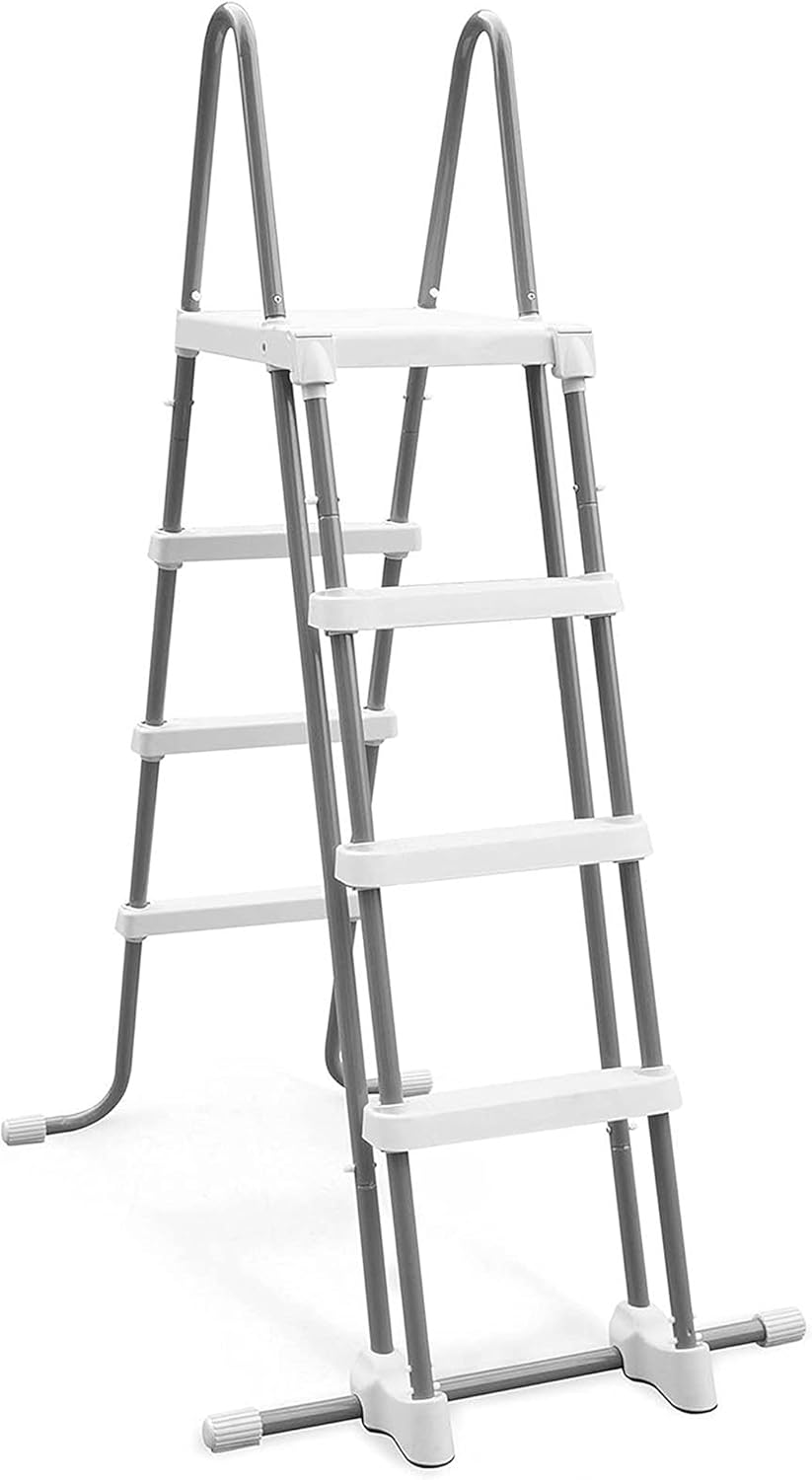 Grey Pool Ladder with Removable Steps V6223