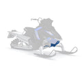 Blue Ultimate Skid Plate Titan Snowmobile Y898864