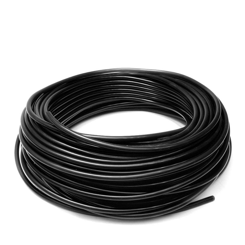Black 5/32 inch (4mm) ID Silicone Vacuum Hose, 100 Feet Pack U258