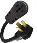 10-50P 3-Pin Male 220/250V 50A Plug To 14-50R Female 4-Prong Receptacle Adapter G62655