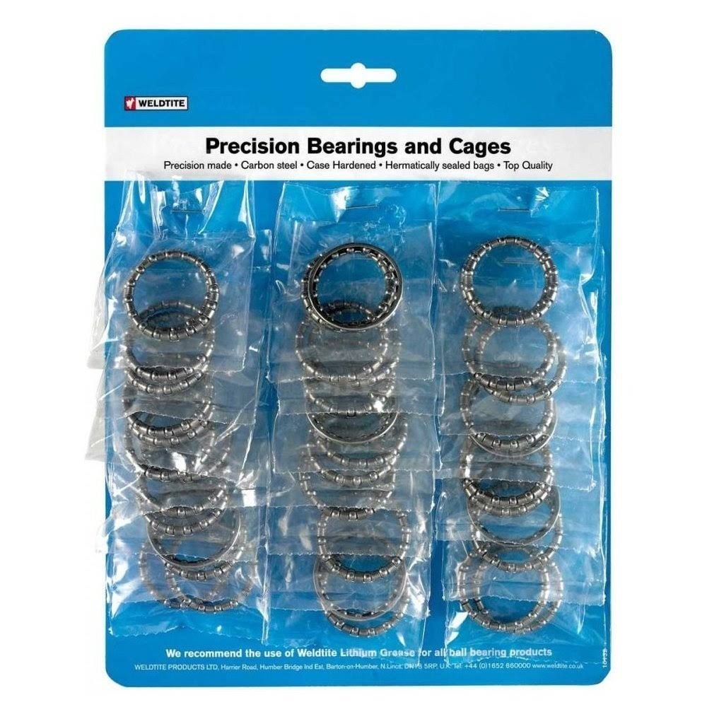 Silver Rear Hub Cage Bearings W413