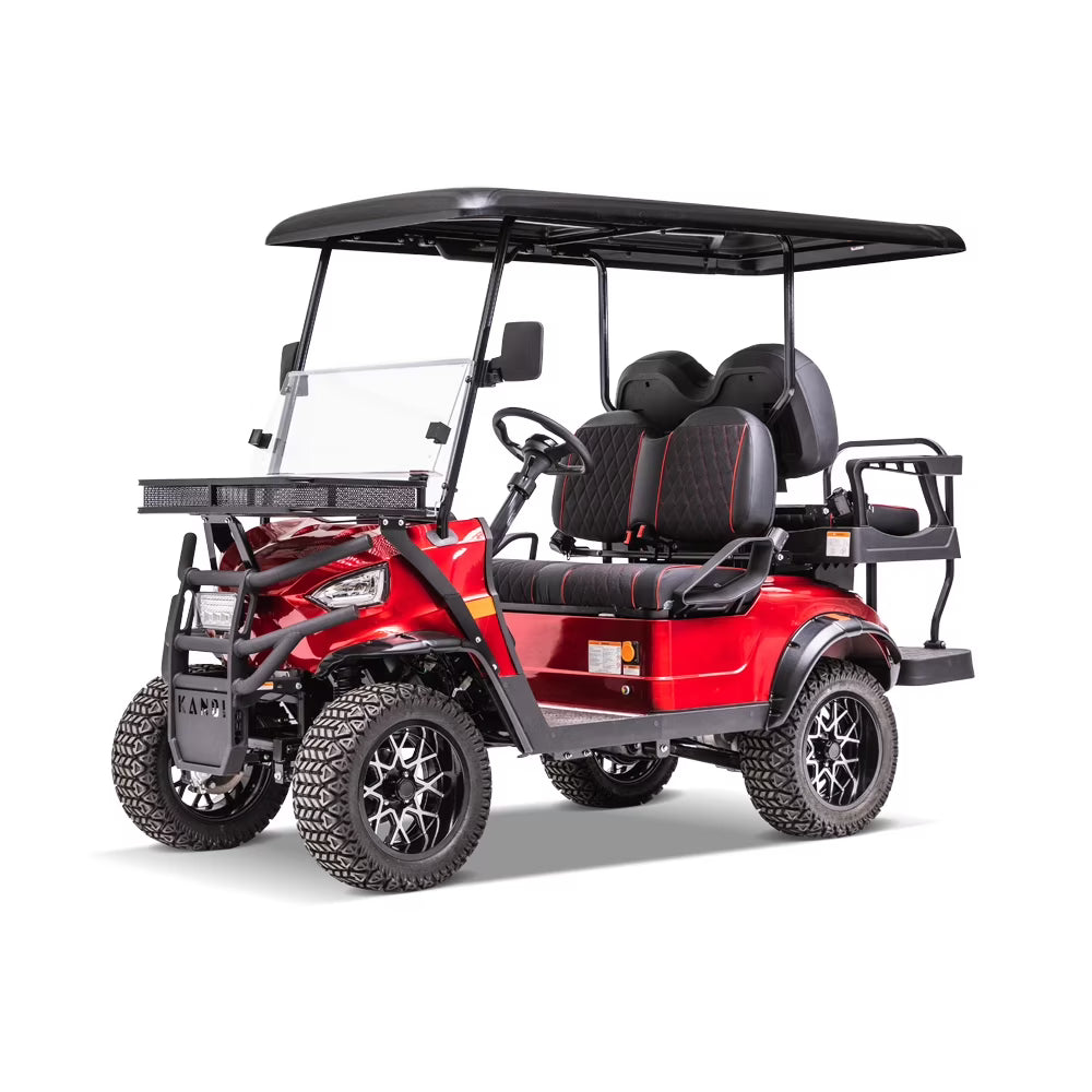 Red Electric Golf Cart U521