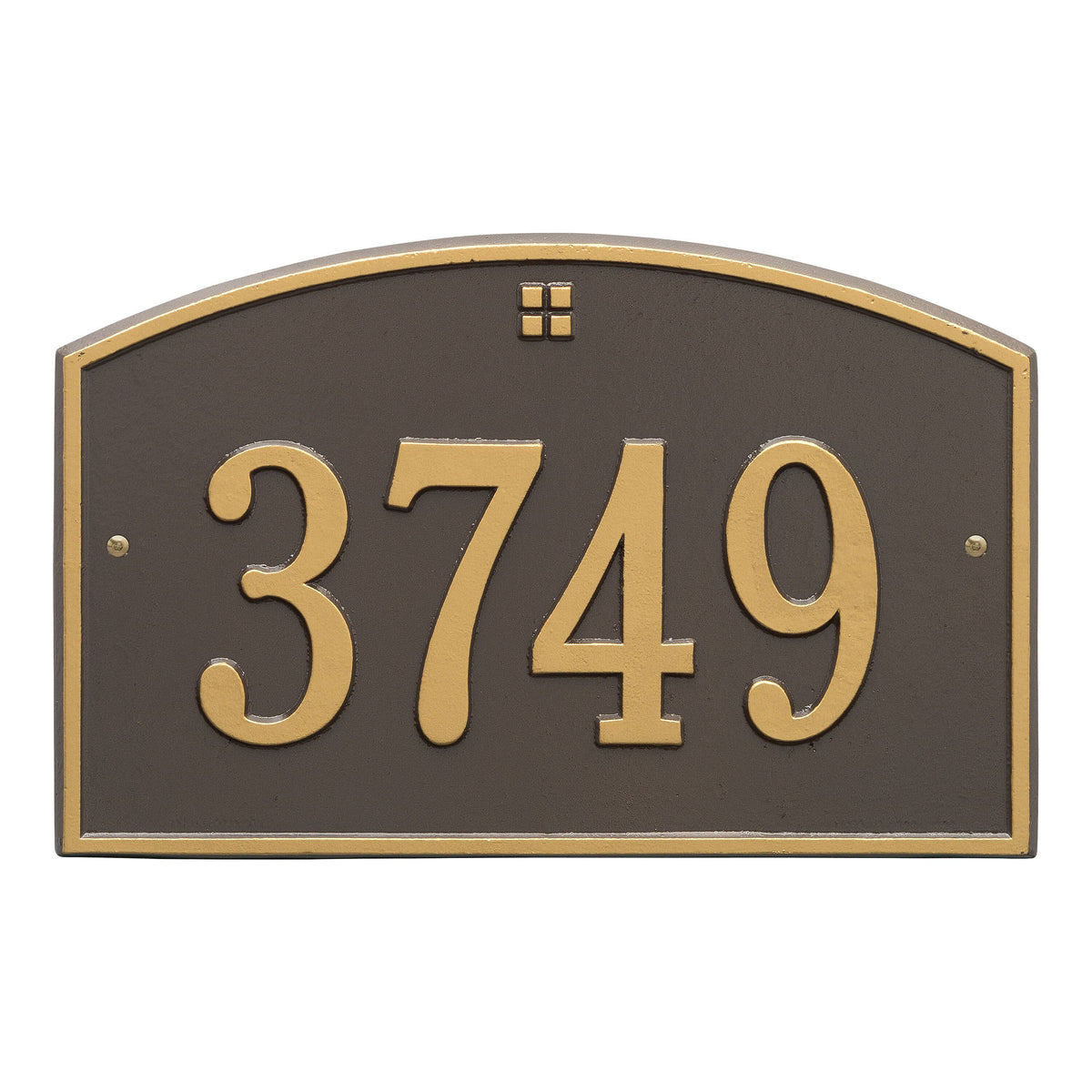 Antique Brass Wall One Line Z10435