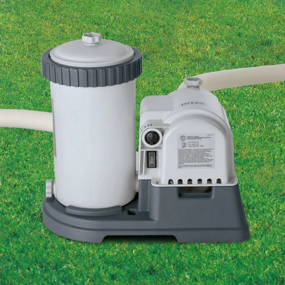 Intex Pool Pump with Wall Mount Automatic Skimmer and Pool Filters (6 Pack) D575734