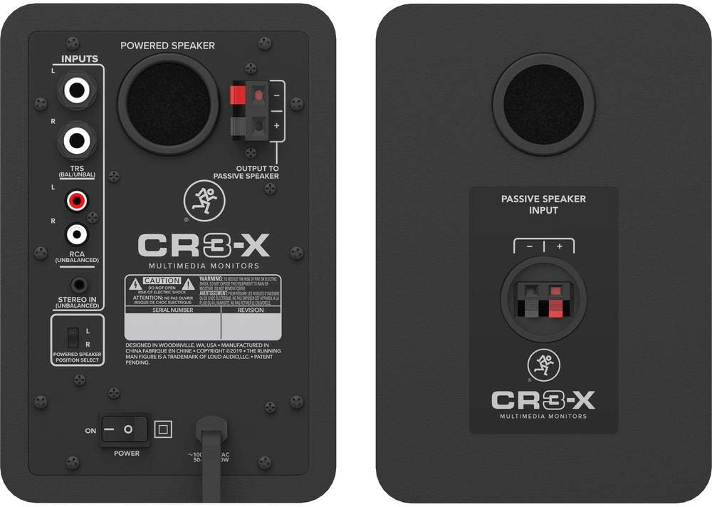 Studio Monitors (Pair) with Stereo Breakout Cable D656176