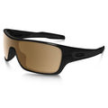 Polished Black Tungsten Iridium Polarized Sunglasses R3347