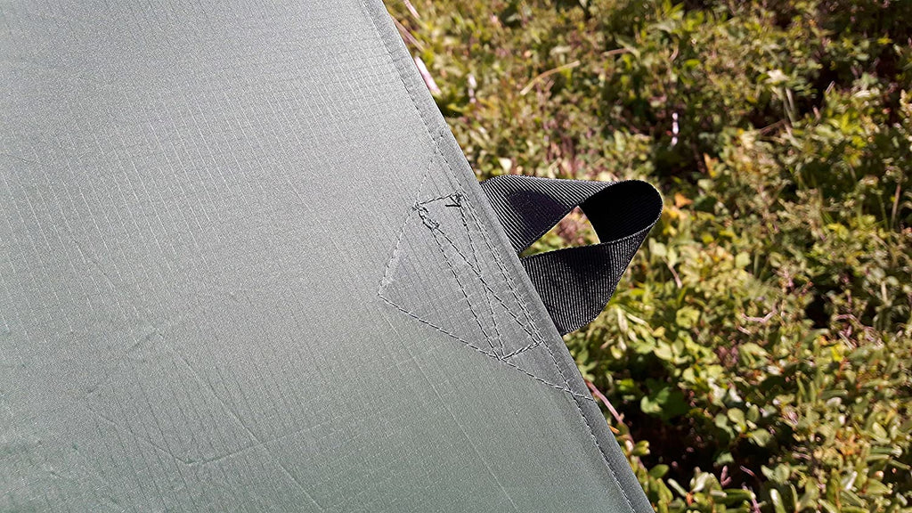 Ultralight Grey 8' x 10' Silnylon Tarp P9980