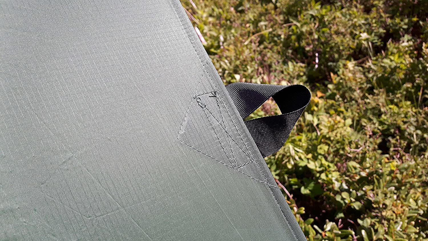 Ultralight Grey 8' x 10' Silnylon Tarp P9980