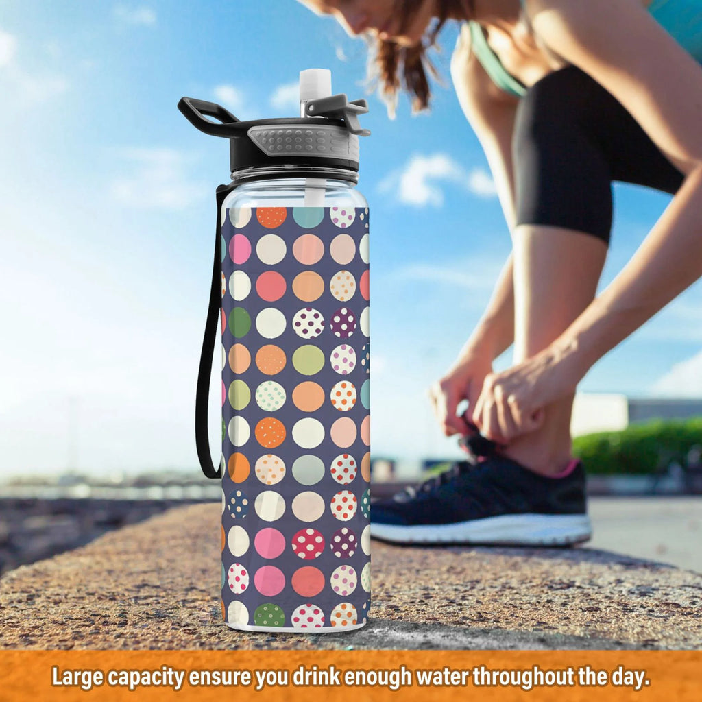 32oz Tritan Leakproof Water Bottle with Straw E92172