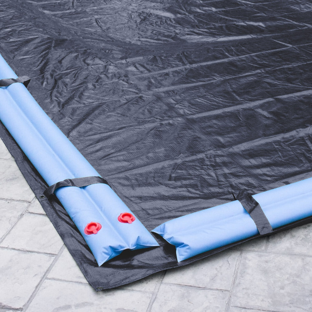 Royal Blue Heavy-Duty In-Ground Winter Pool Cover, 20 x 45 ft. Q343394