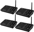 6 Packs White Wireless Intercom System Z244