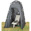 Portable Toilet, Plastic, 500 lb Max Weight L6310