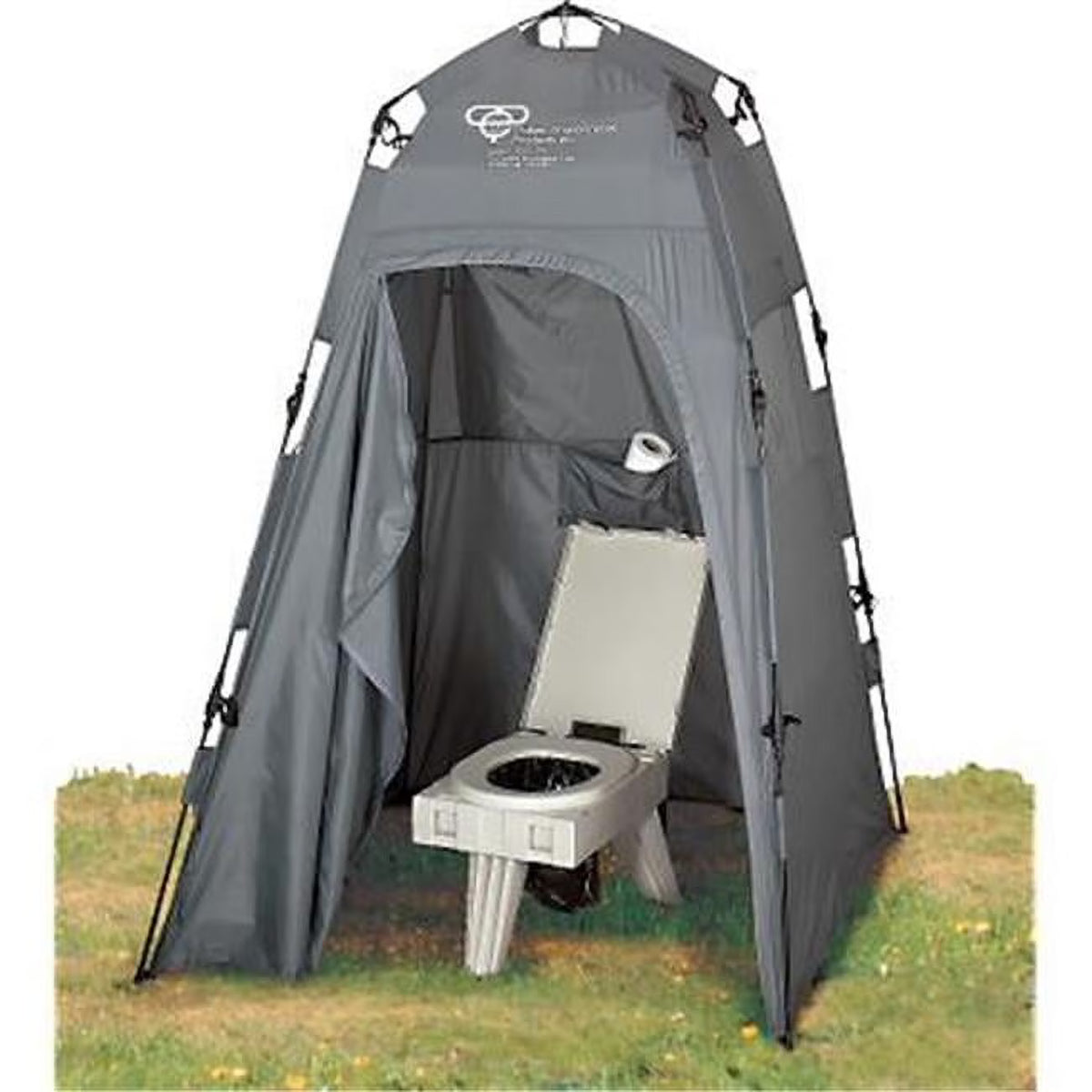 Portable Toilet, Plastic, 500 lb Max Weight L6310