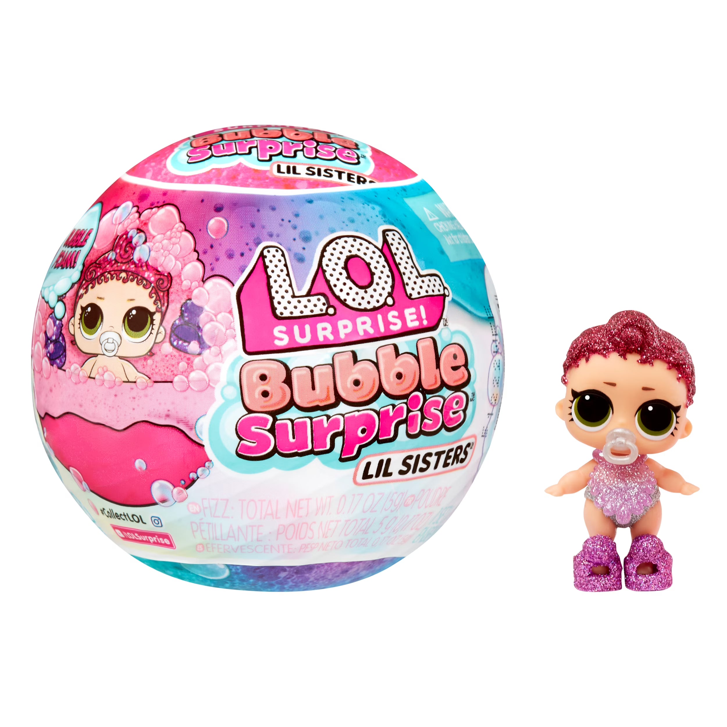 Collectible Doll with Bubble Surprise Unboxing W326