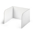 White Tall Privacy Shield, 30/Box N591