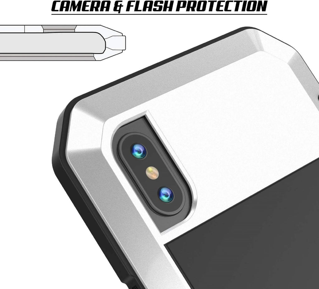 Silver Aluminum Heavy Duty iPhone 6s Case F604