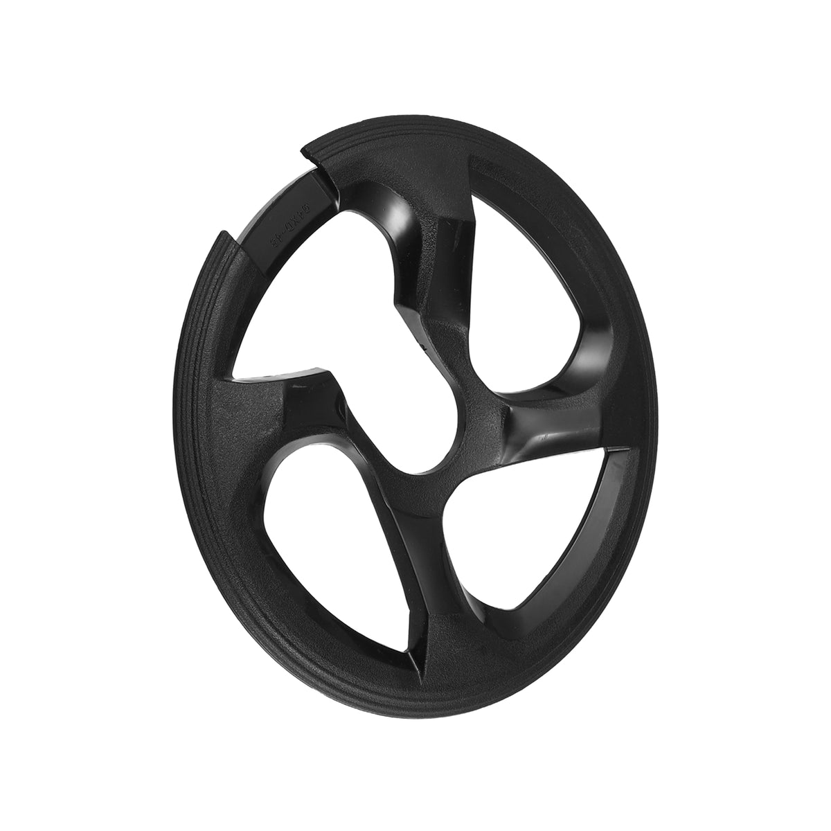 Black Bicycle Bike Chain Wheel Cover Protector I562513