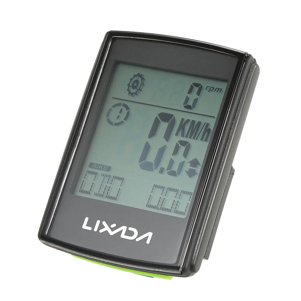 2 in 1 Wireless Cycling Computer with LCD Speed & Cadence O815025
