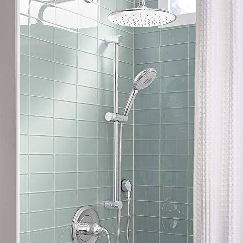 Brushed Nickel Handheld Shower Slide Bar Kit 2.5 GPM E762