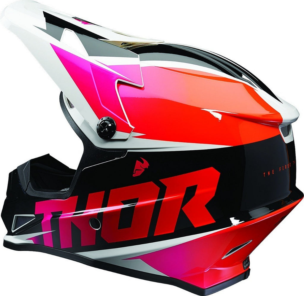 Orange/Magenta Offroad Helmet 4XL G18447