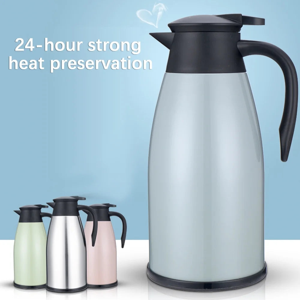 Stainless Steel Insulation Bottle Double Walled Flask 2L N61644