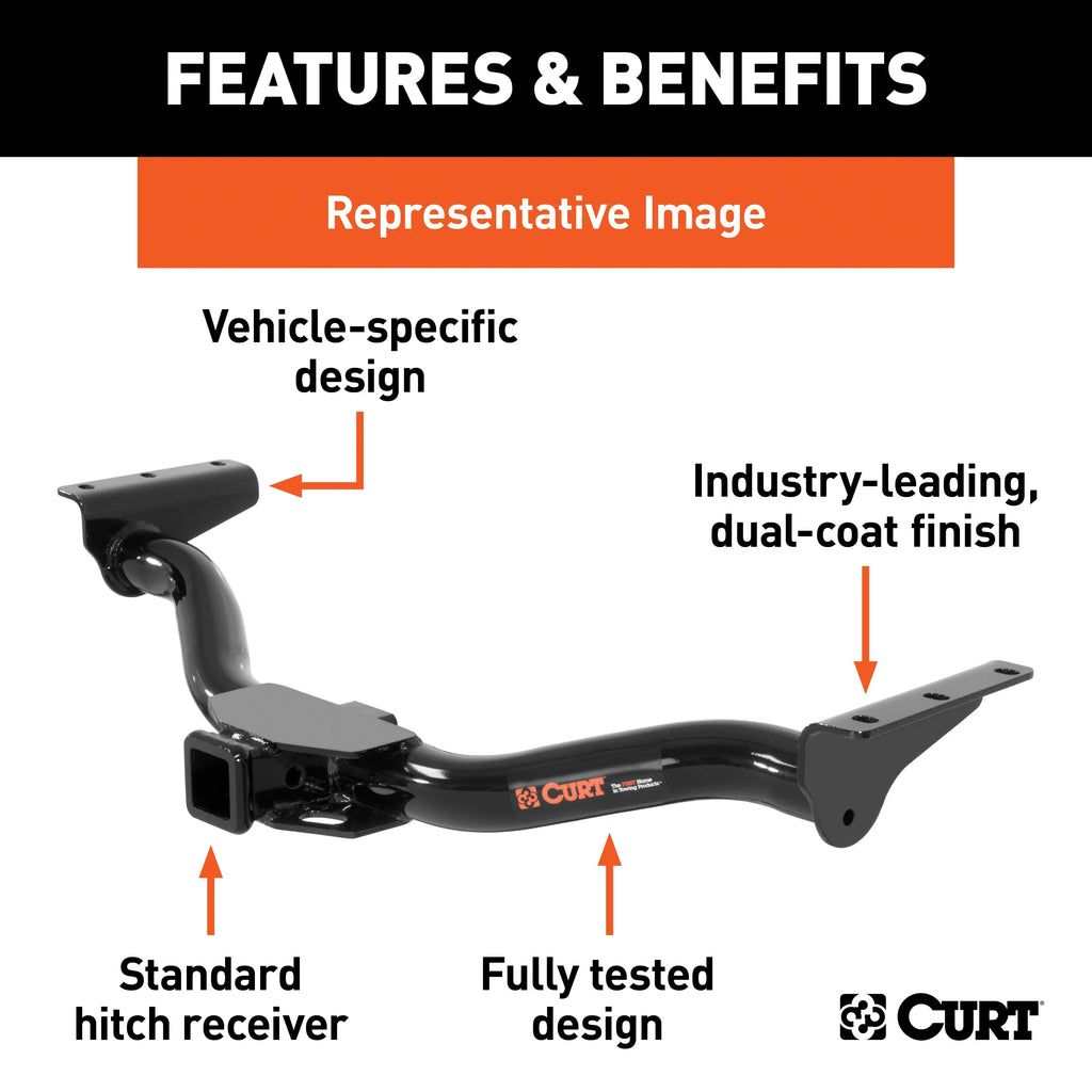 Class 3 Trailer Hitch with installation hardware I936074