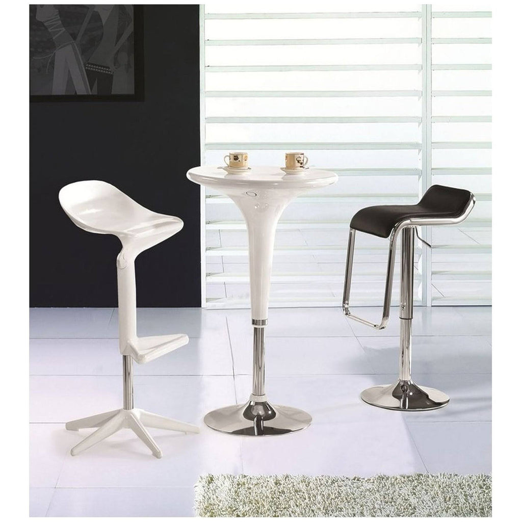 Brown Flat Bar Stool Chair X335266