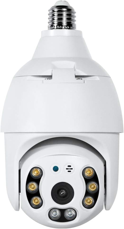 2K 3.0MP Wireless PTZ Security Camera with E27 Bulb Connector M40510